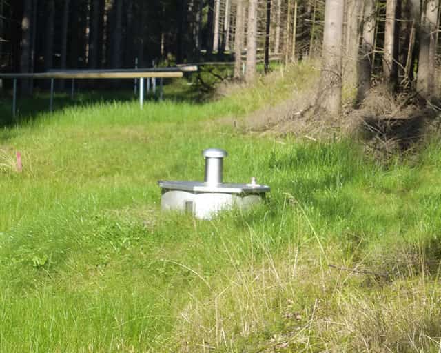 Quellsammelschacht im Rehauer Forst