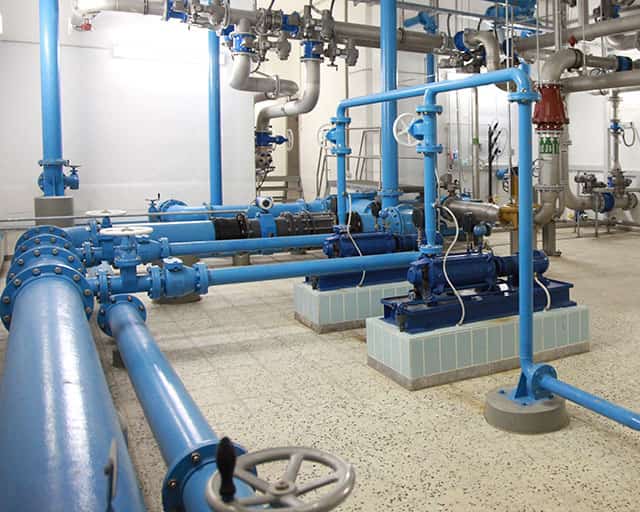 Rohrkeller der Ultrafiltration 